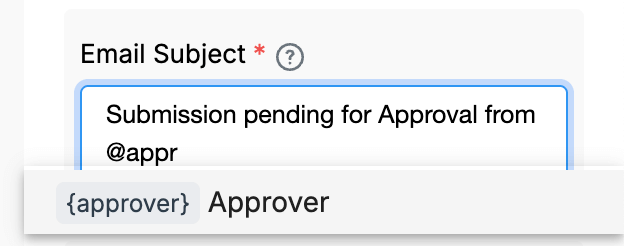 Approval Workflow