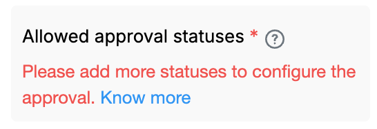 Approval Workflow