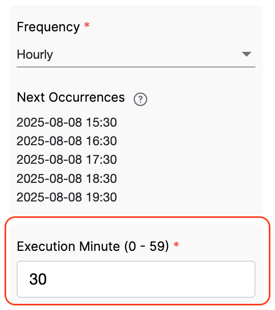 Schedule Workflow