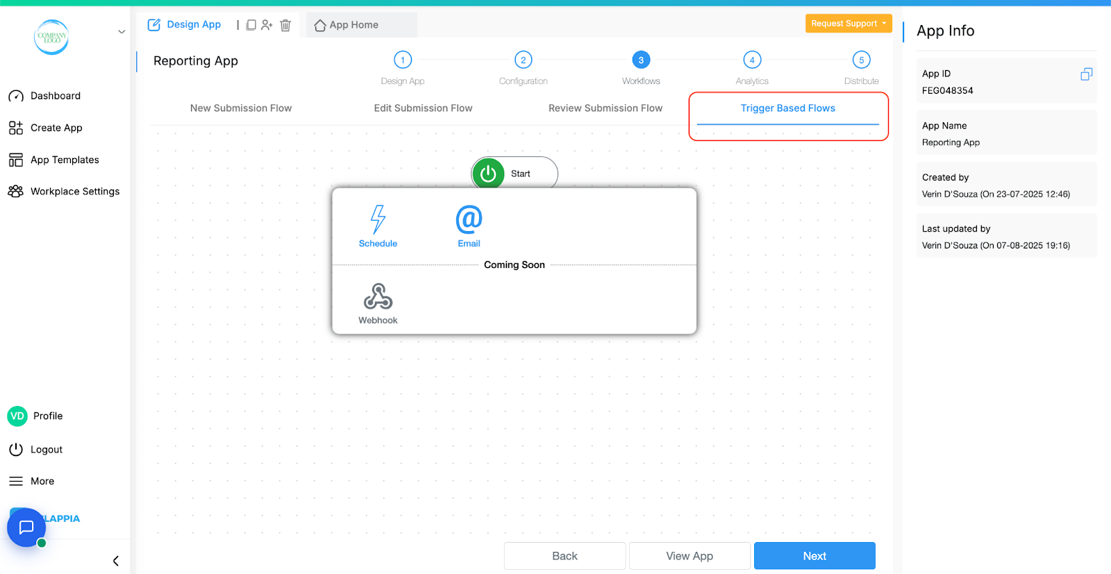 Workflows