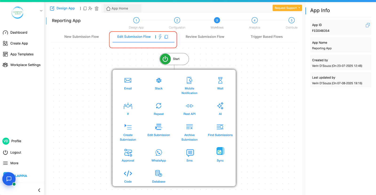 Workflows