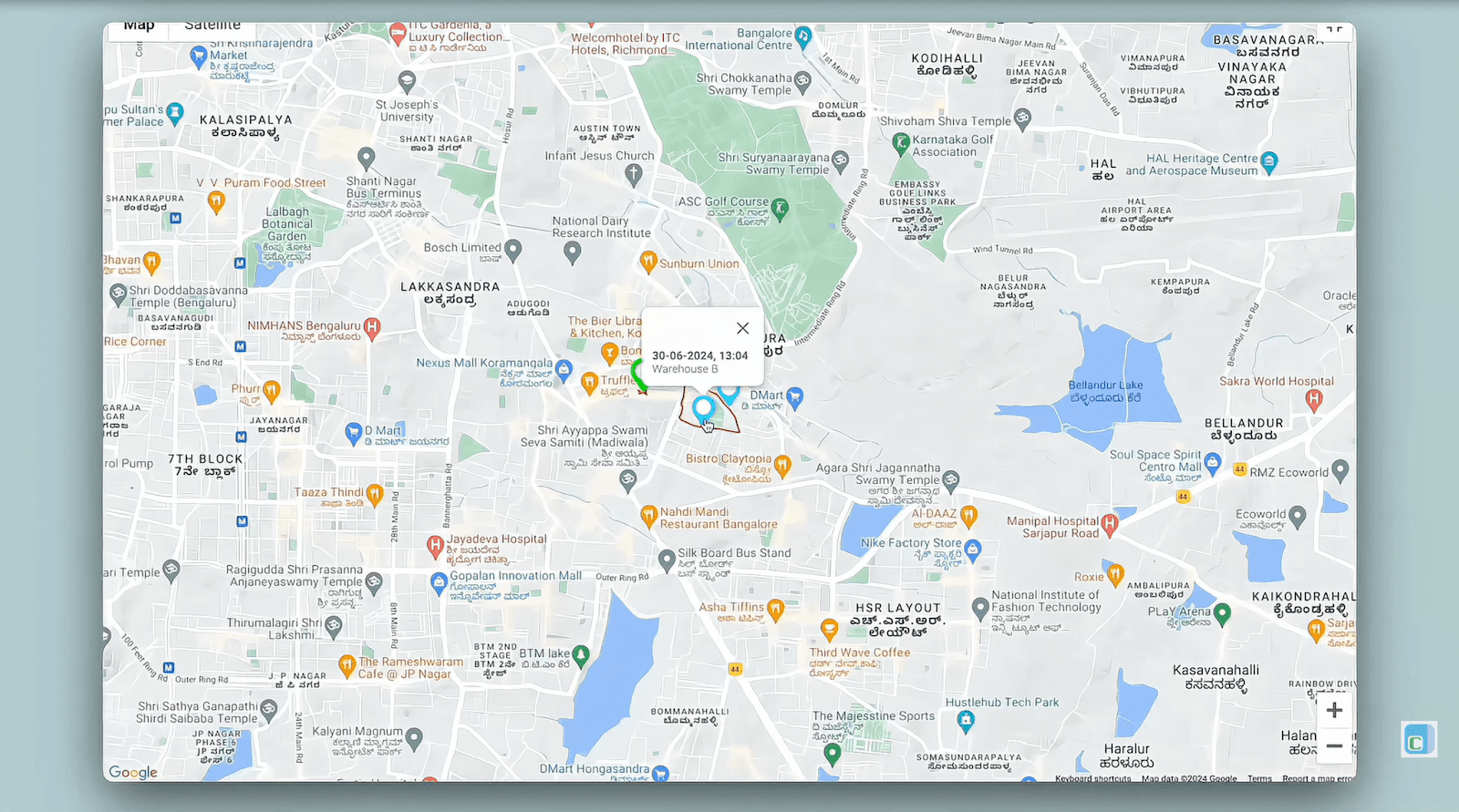 Live tracking