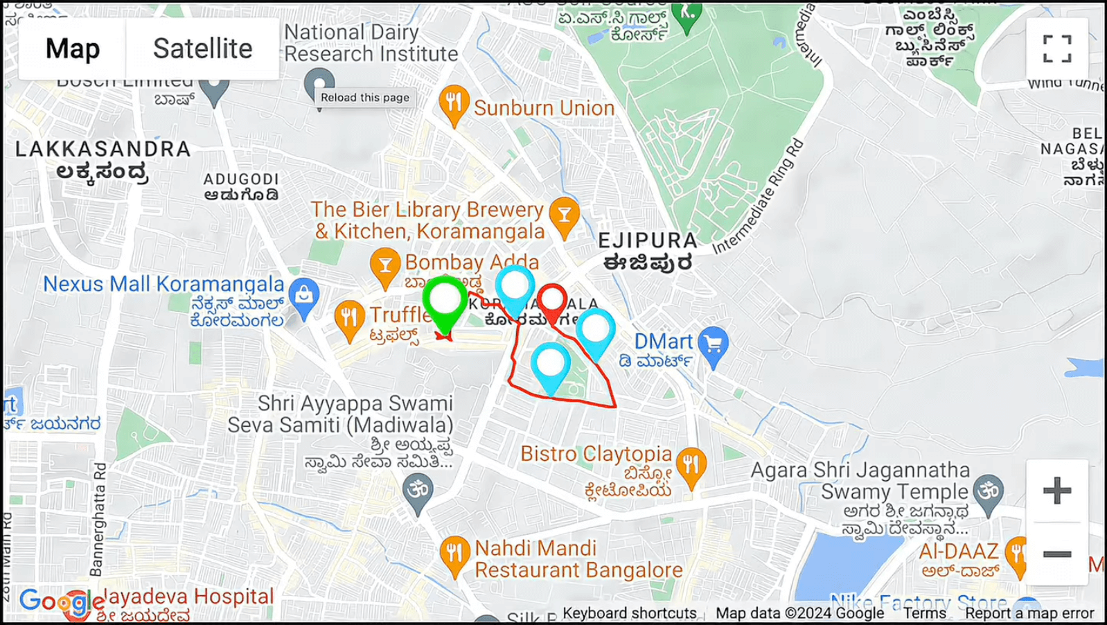 Live tracking