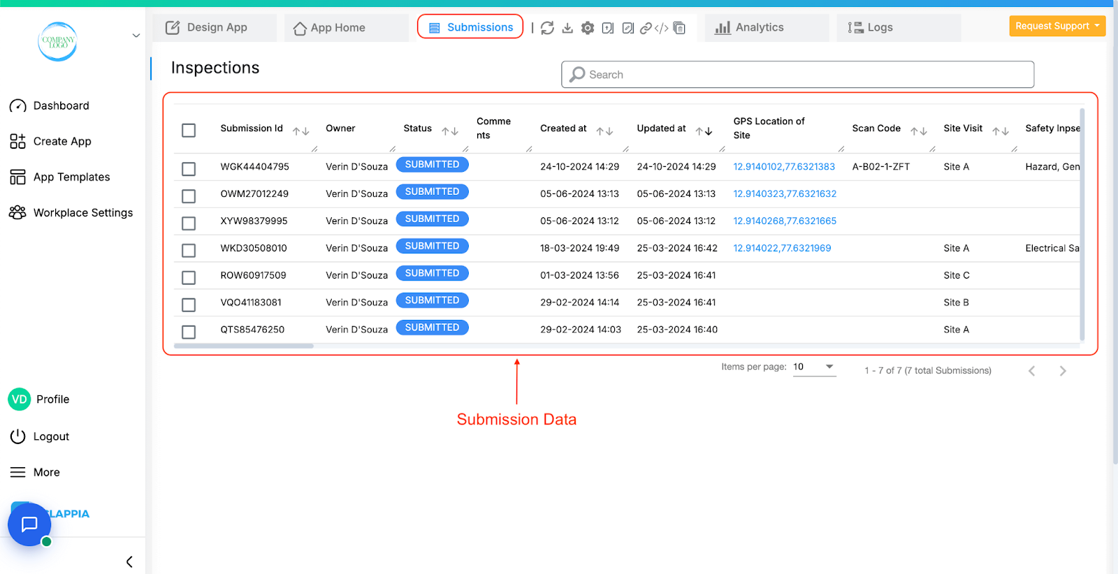 Bulk upload data