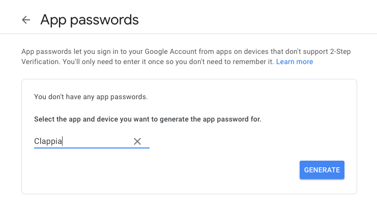 SMTP Settings