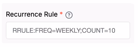 Google Calendar Workflow
