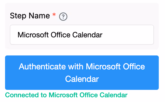 Microsoft Office Calendar