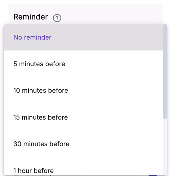 Microsoft Office Calendar