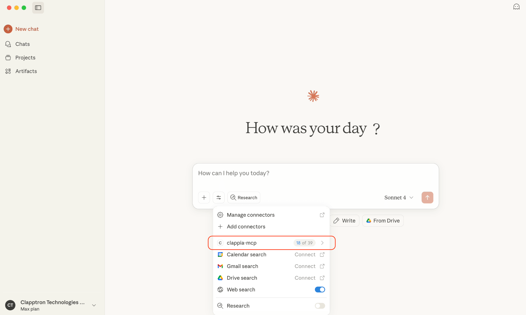 MCP Setup for Clappia (Mac)