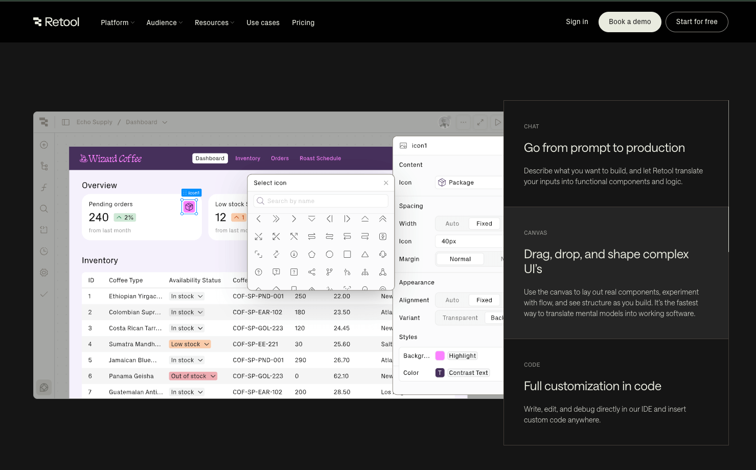 Retool - Developer-Focused Internal Tools
