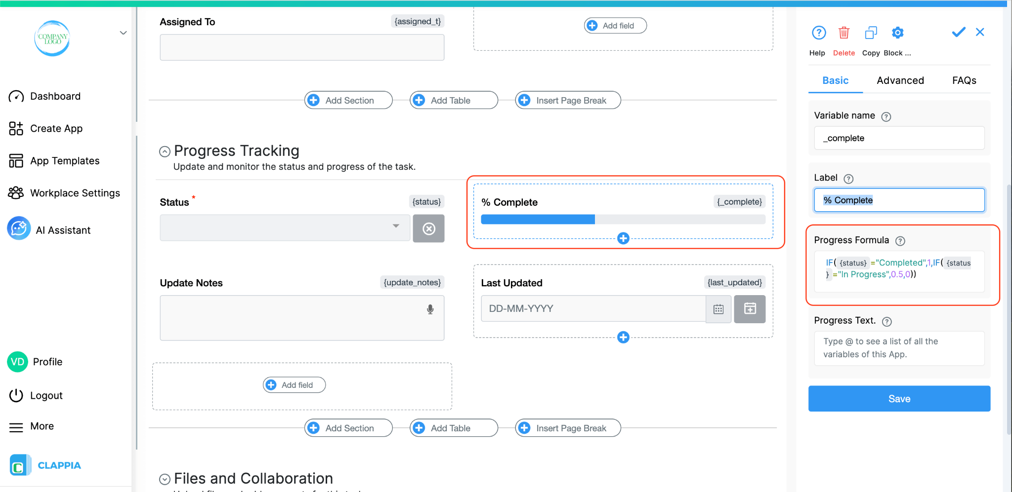 Task Management App with AI