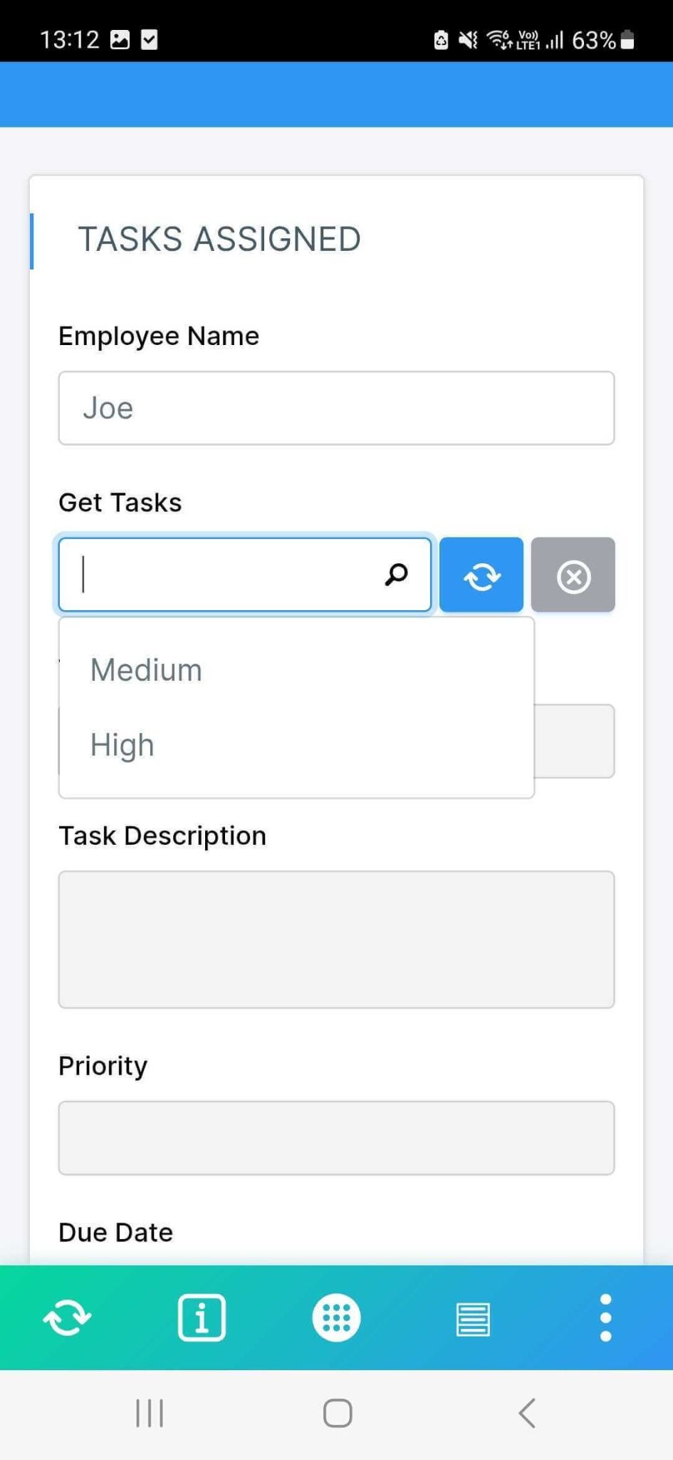 Task Management App with AI