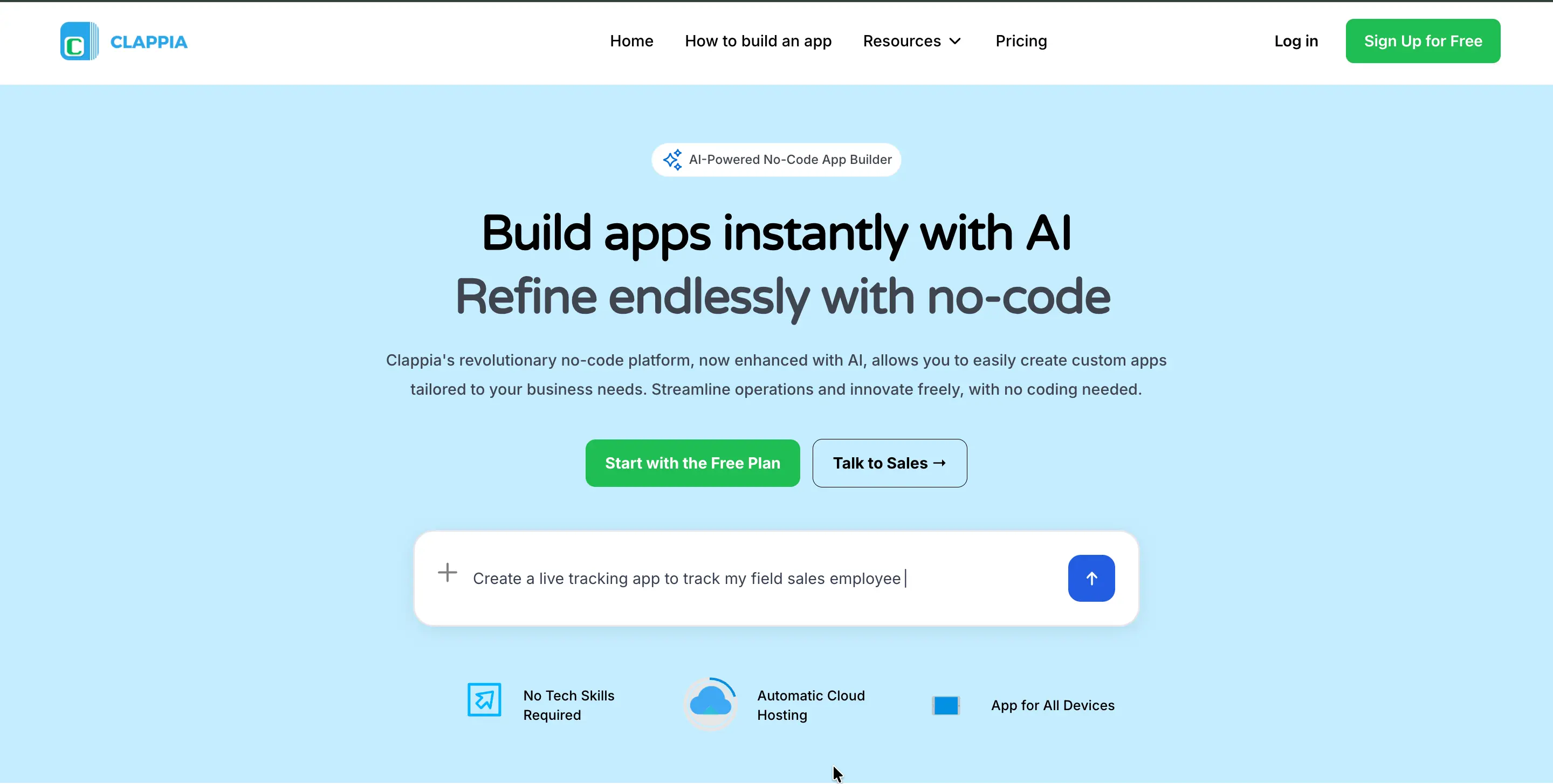 Clappia AI No-Code Platfroms