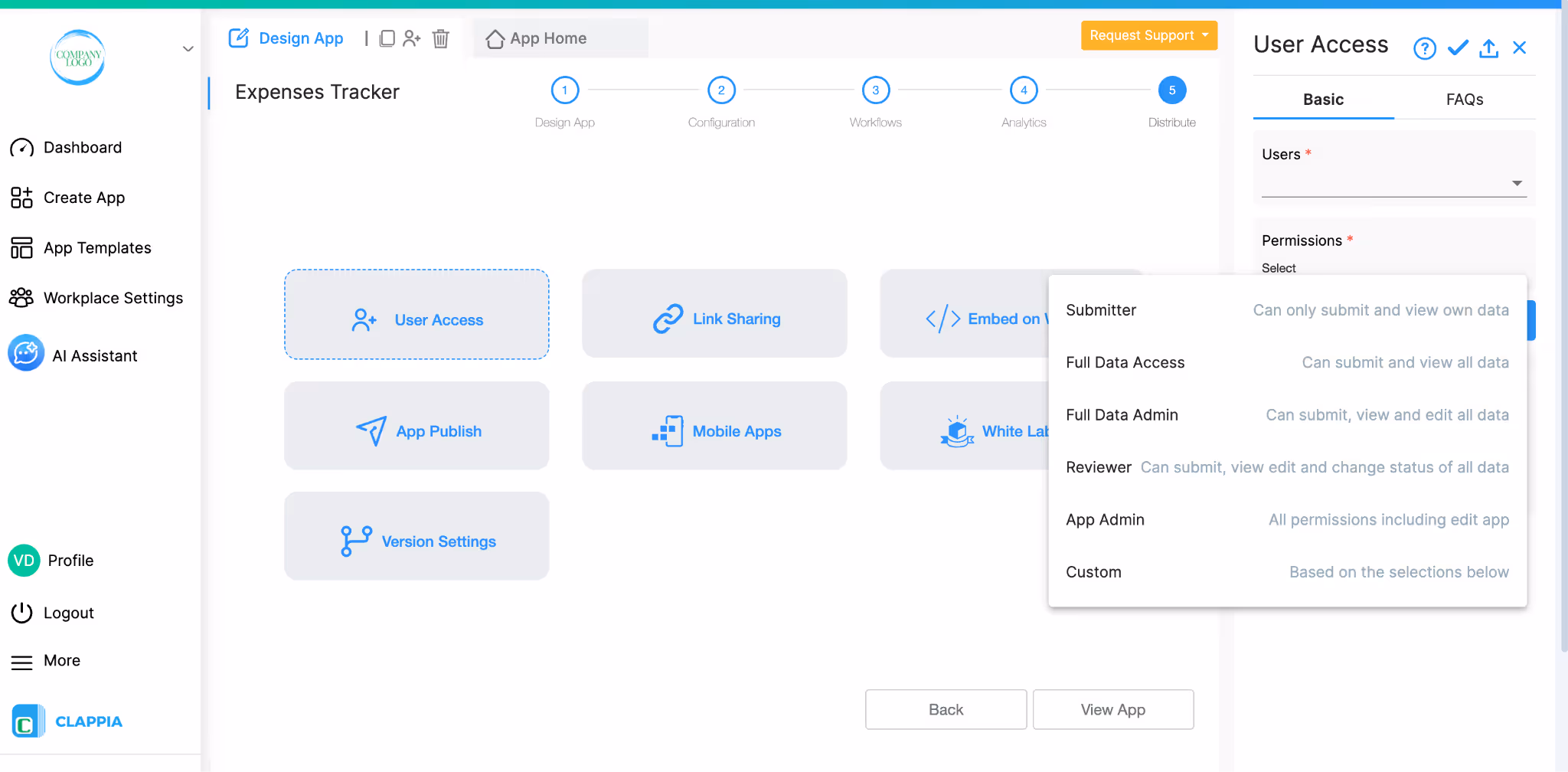 Expense Tracking System with AI