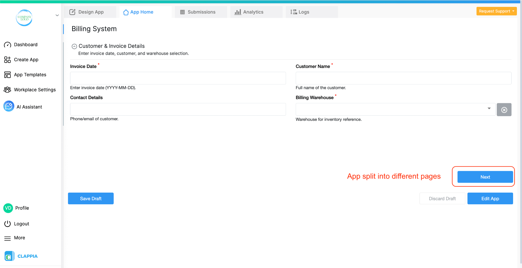 Inventory with Billing Management 