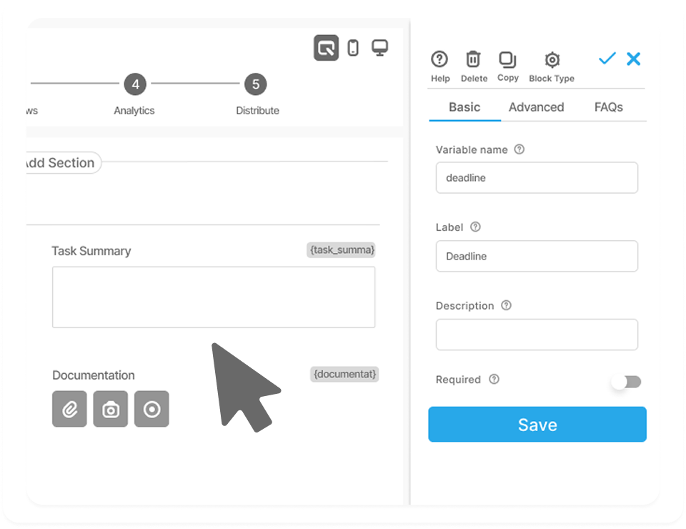 once ai has built the app, review and modify if required