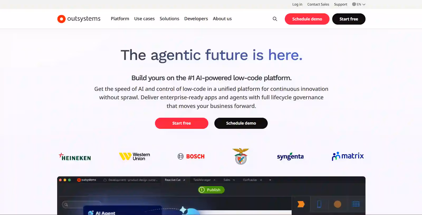 OutSystems - Best Enterprise-Grade Bubble Replacement