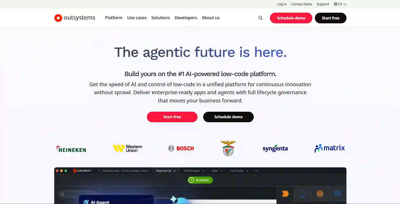 OutSystems - Best Enterprise-Grade Bubble Replacement