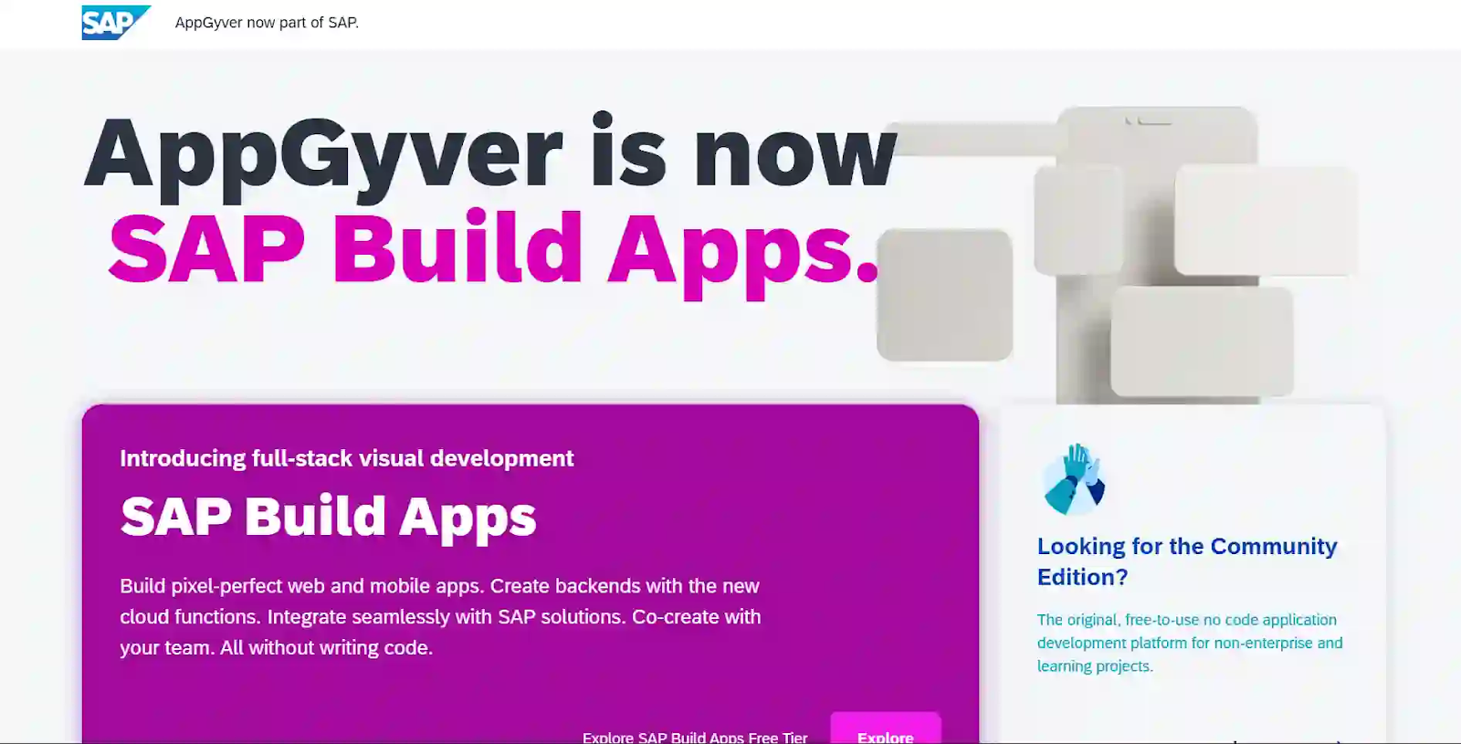 AppGyver - Advanced No-Code Alternative Focused on Logic & Performance