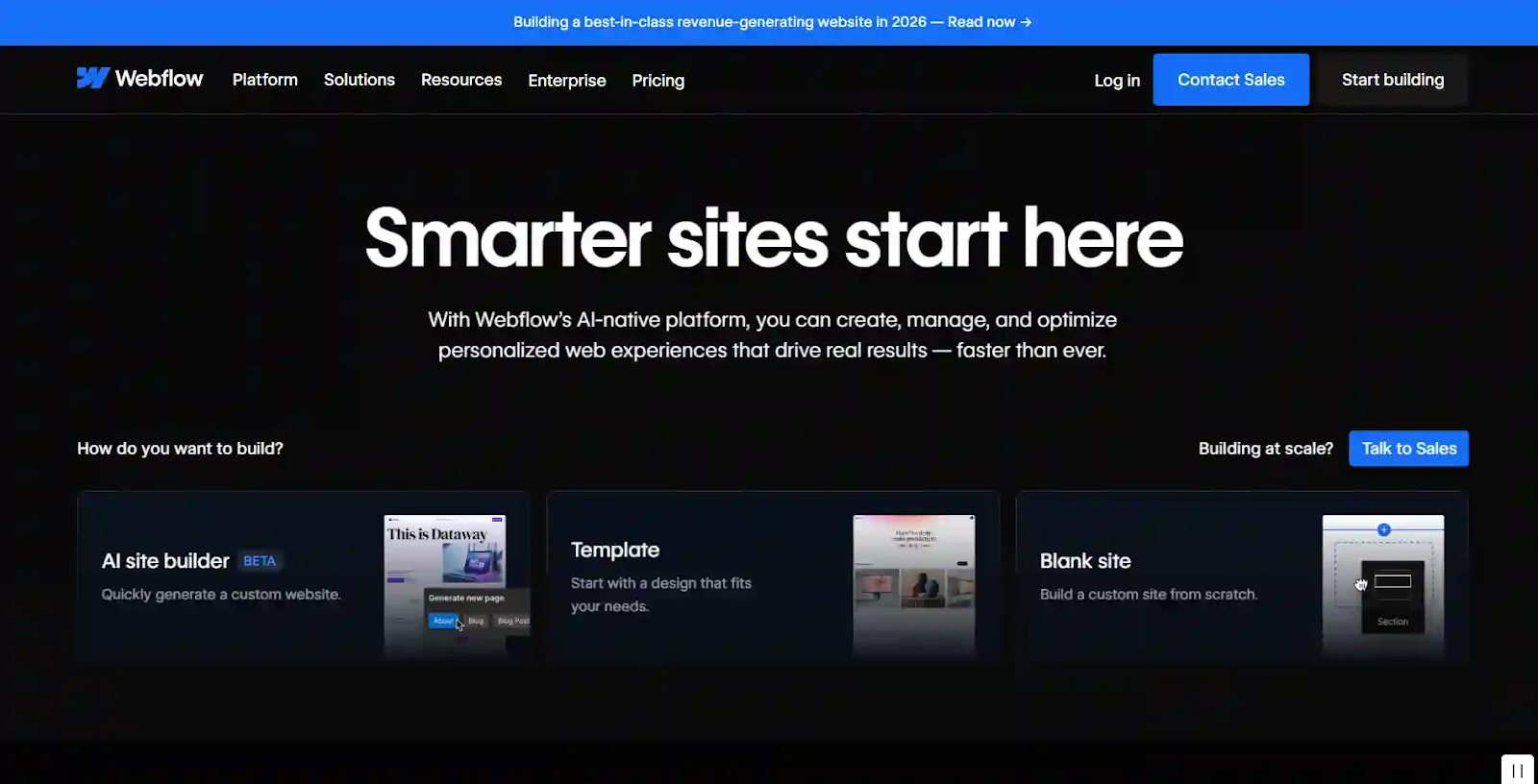 Webflow — Best Design-Focused Bubble Competitor for Web Apps & CMS