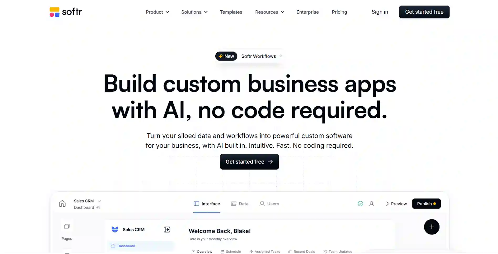Softr - Easiest Bubble Alternative for Client Portals & Web Apps
