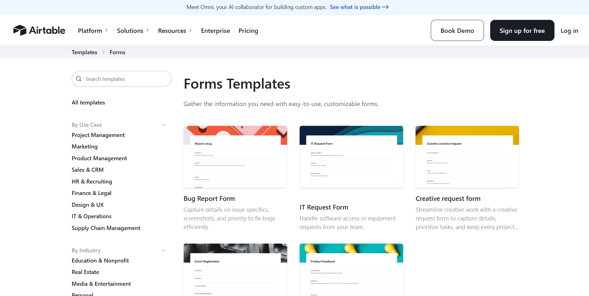 Airtable Forms - Best for Data-Driven Workflows