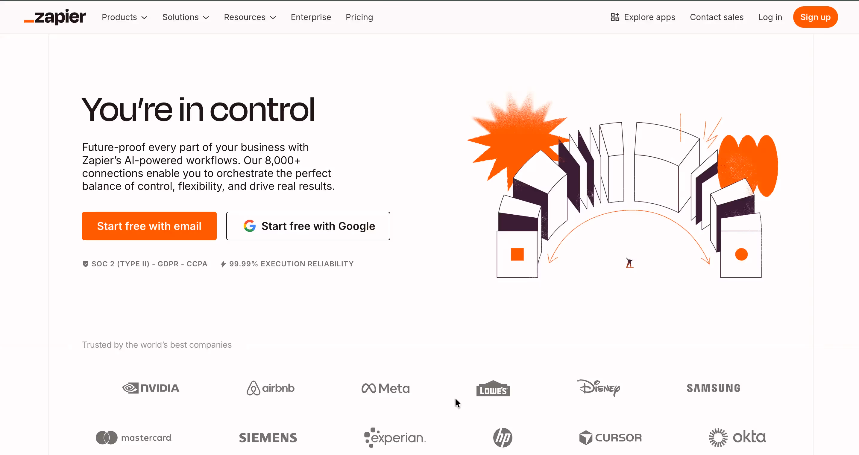 Zapier - no code app builder in USA