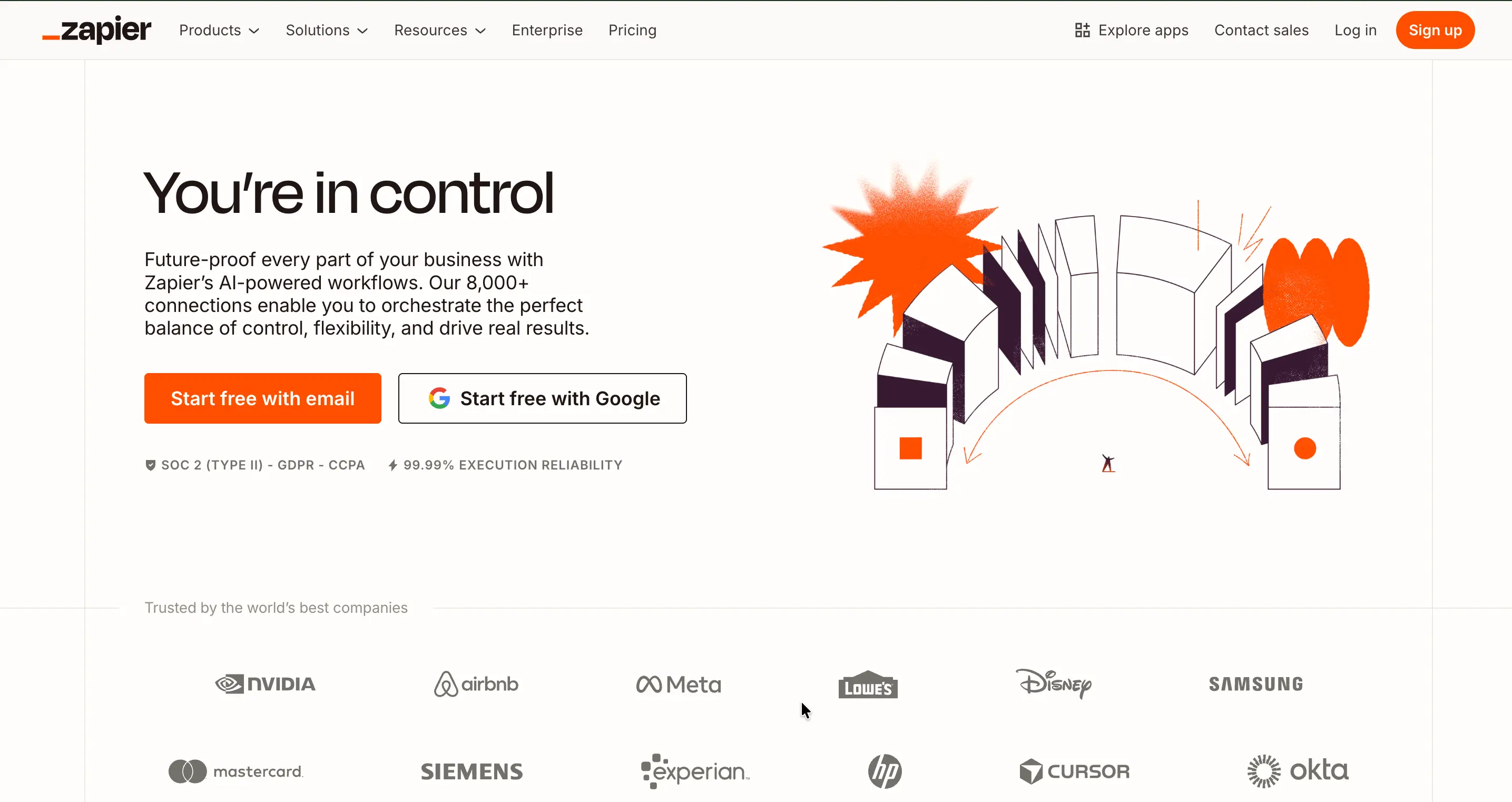 Zapier - no code app builder in USA