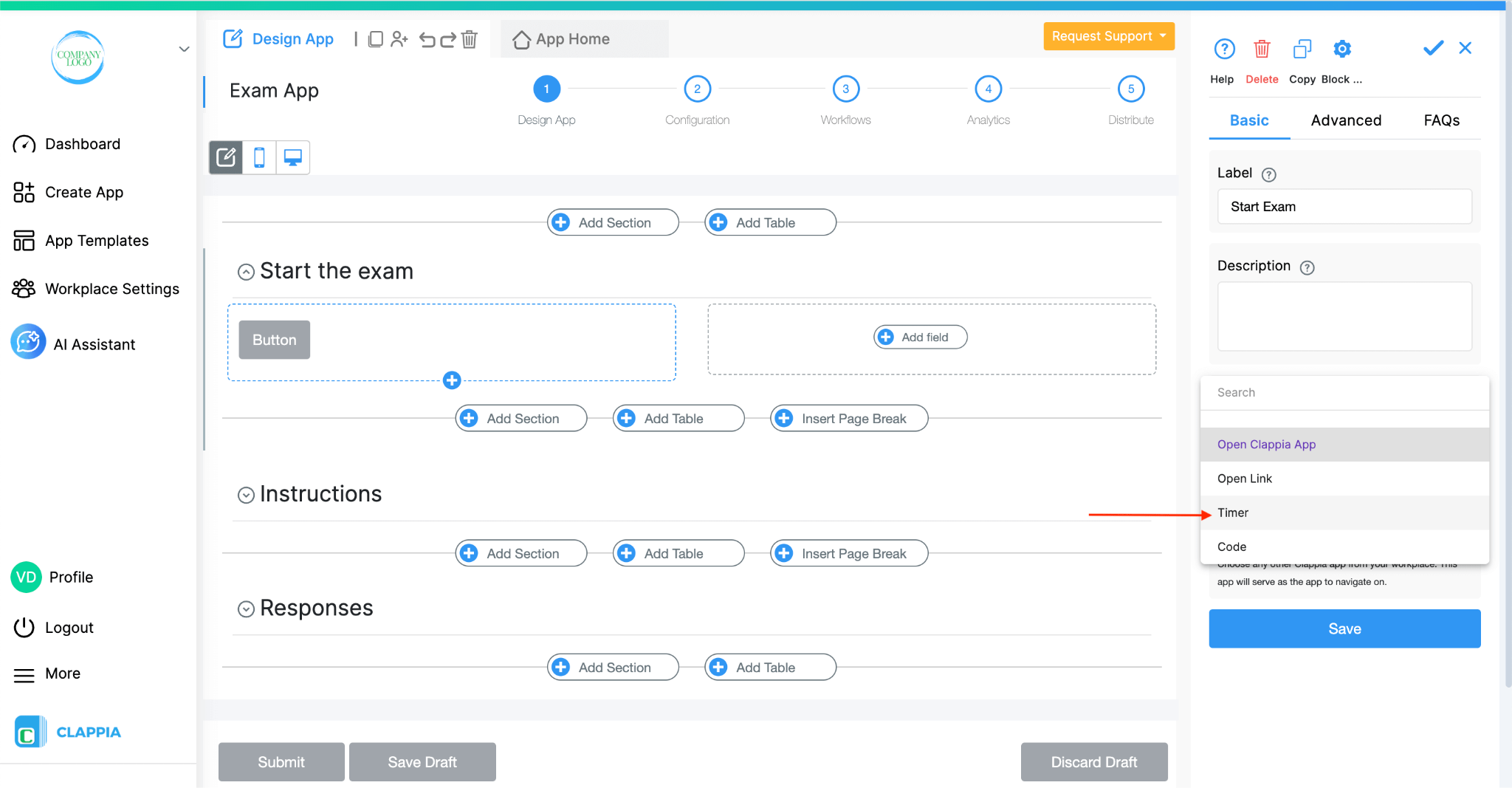 Fixed Time Limits with the Timer Option