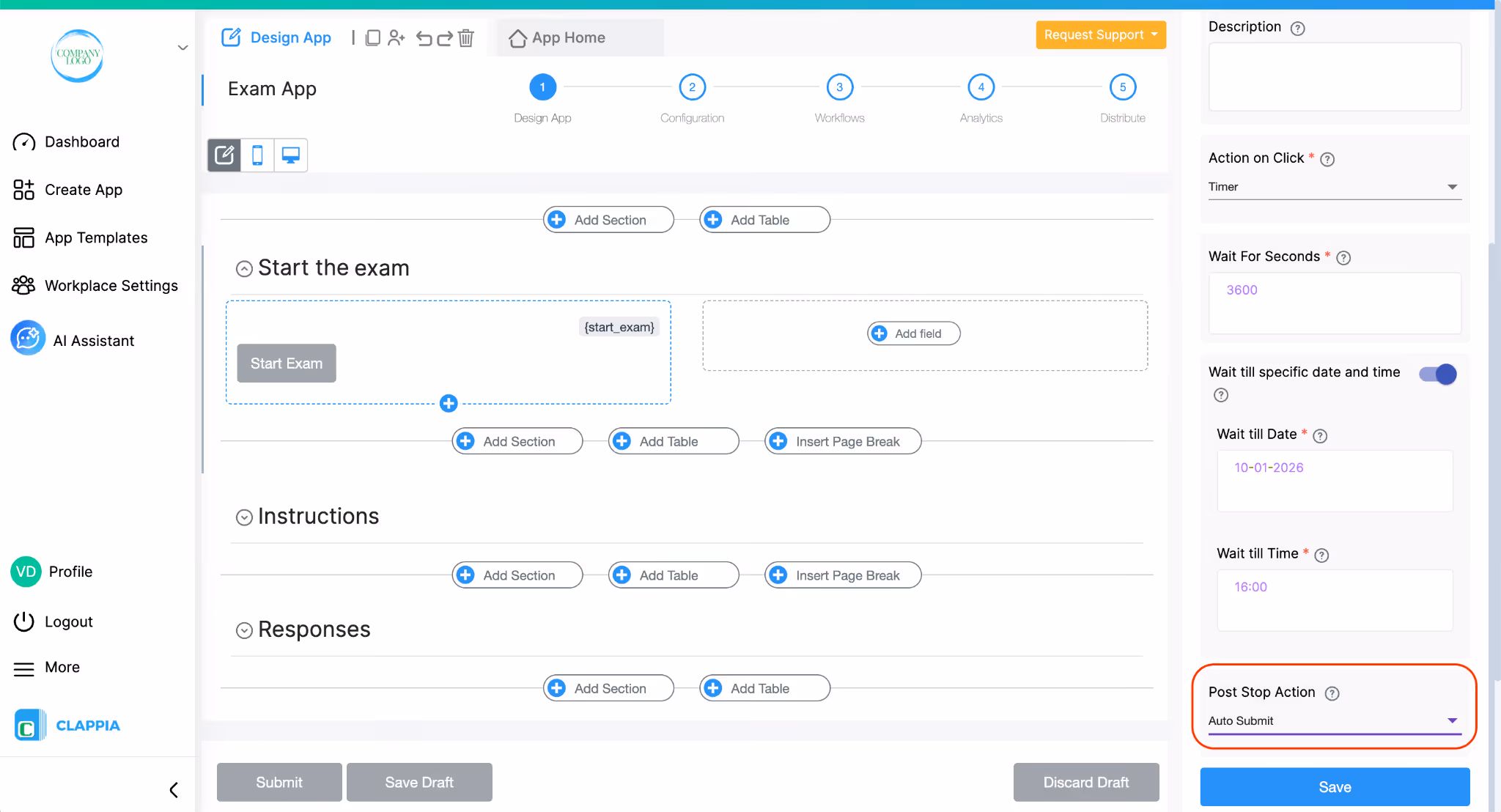 Fixed Time Limits with the Timer Option