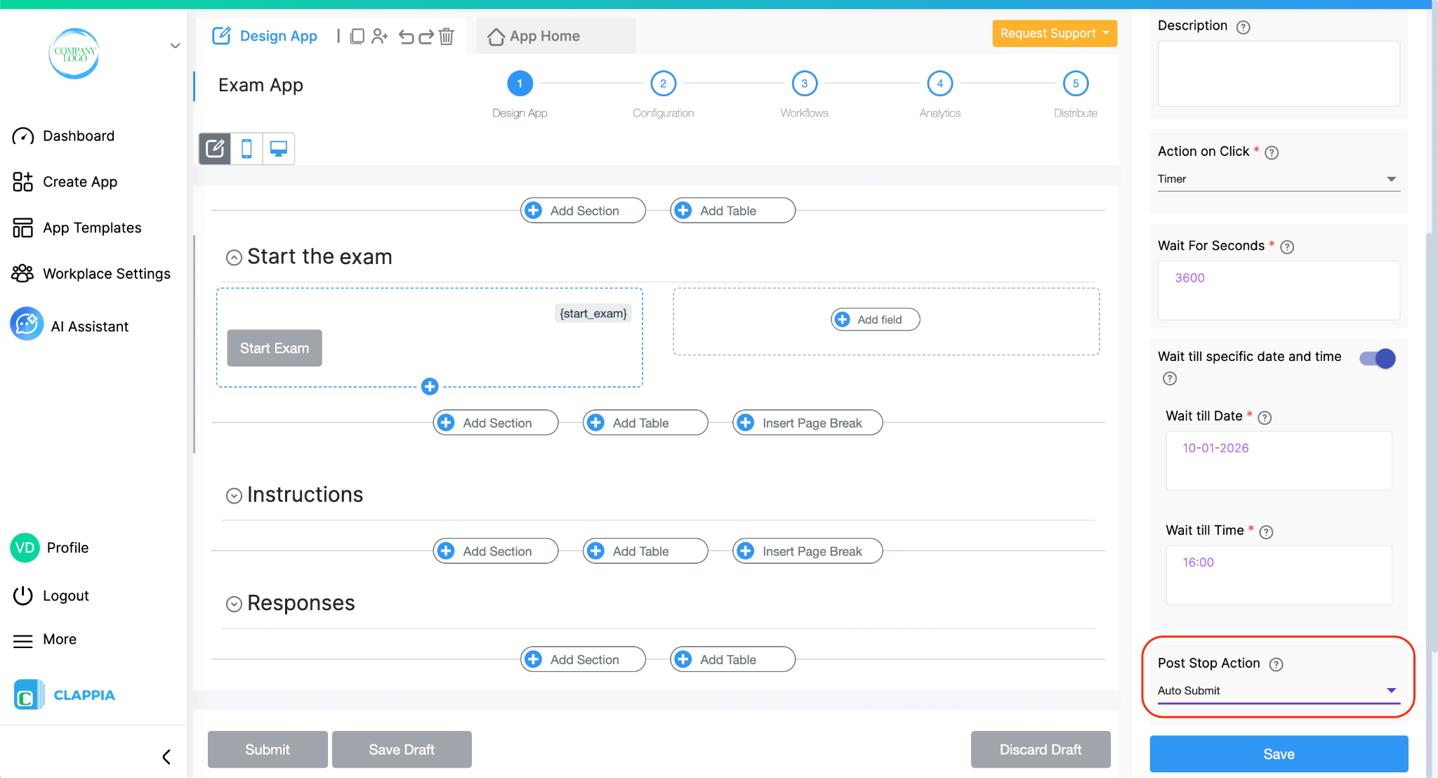 Fixed Time Limits with the Timer Option