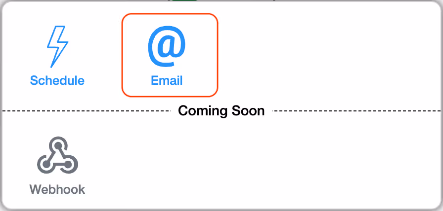Trigger Email Workflow