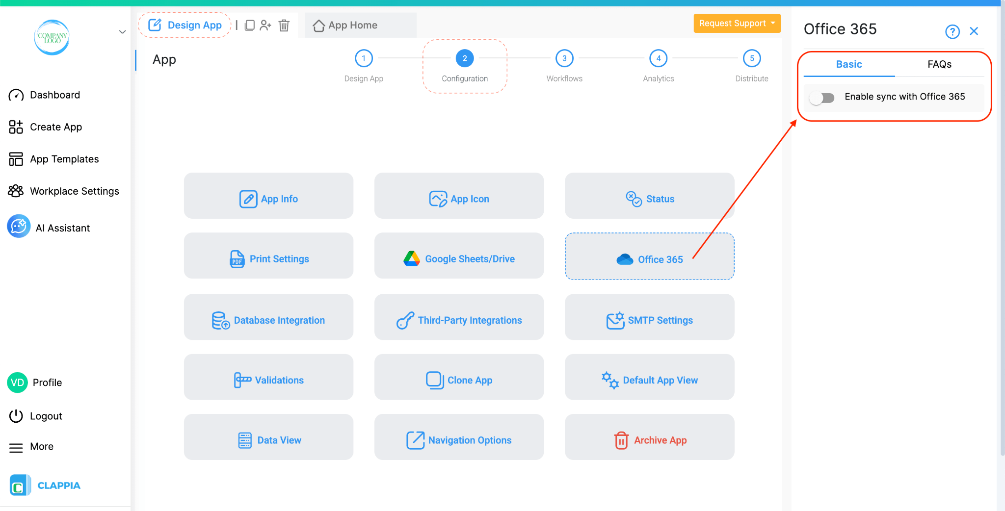 Office 365 Integration