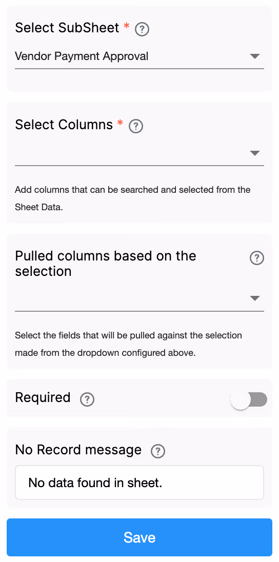 Fetch Data from Microsoft Excel in Clappia