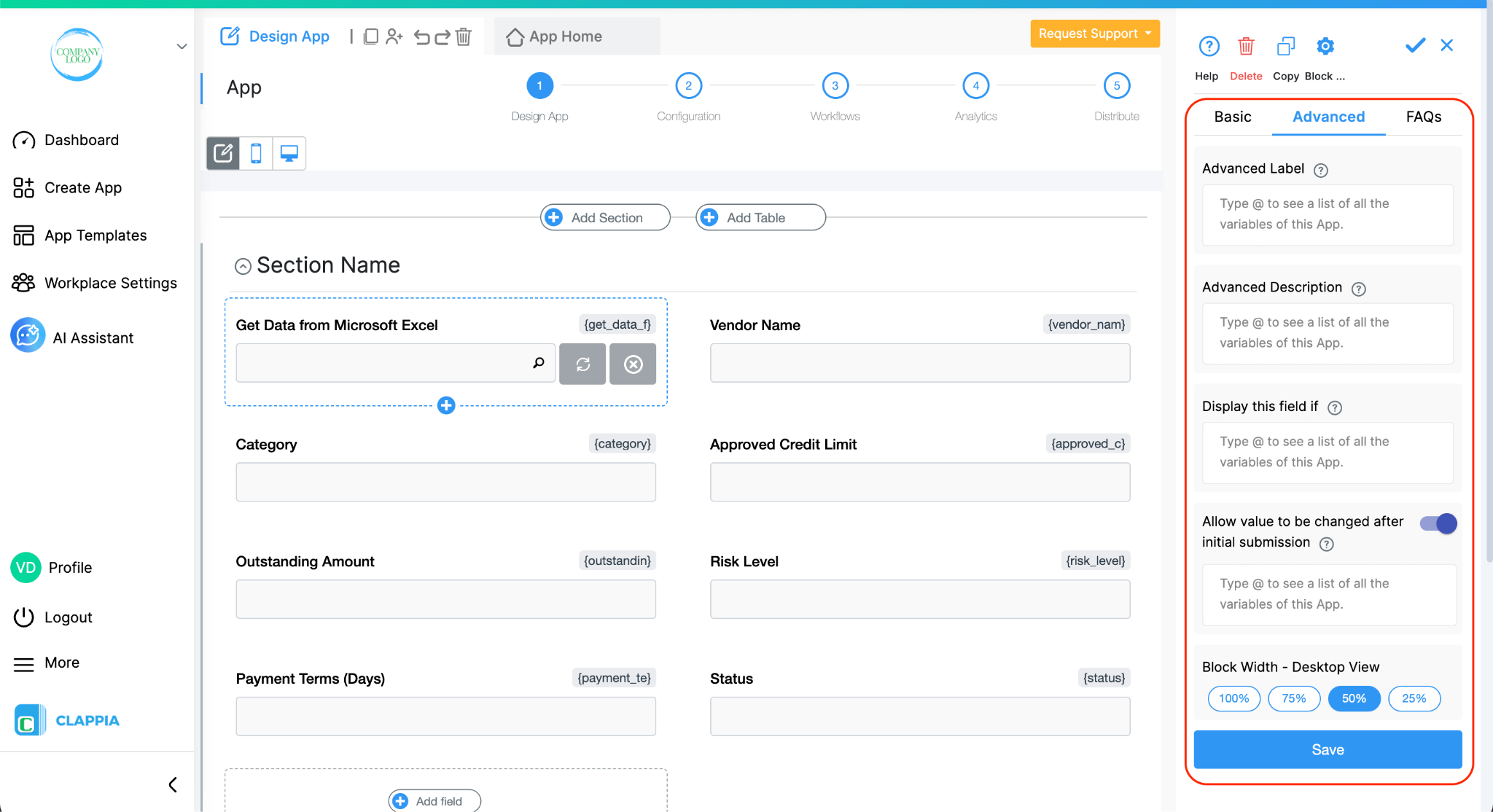 Fetch Data from Microsoft Excel in Clappia