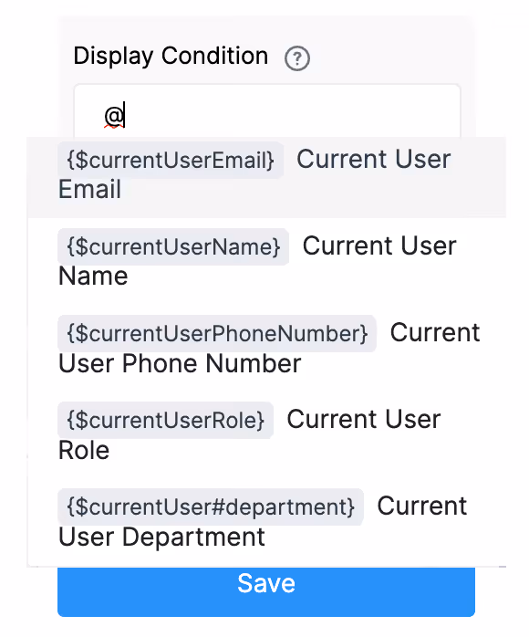 Navigation Options