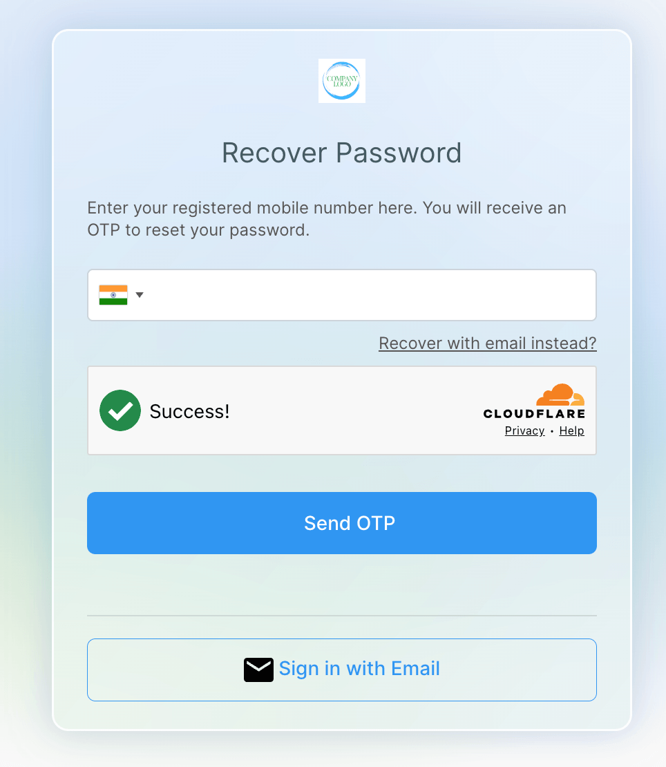 Reset Password