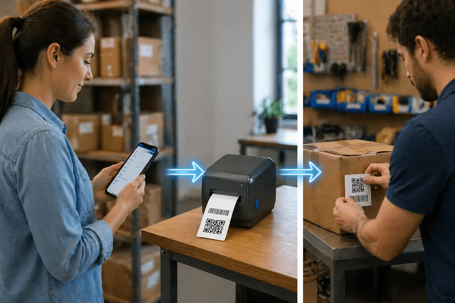 Asset Tagging with Barcode and QR Code Labels for Field Operations