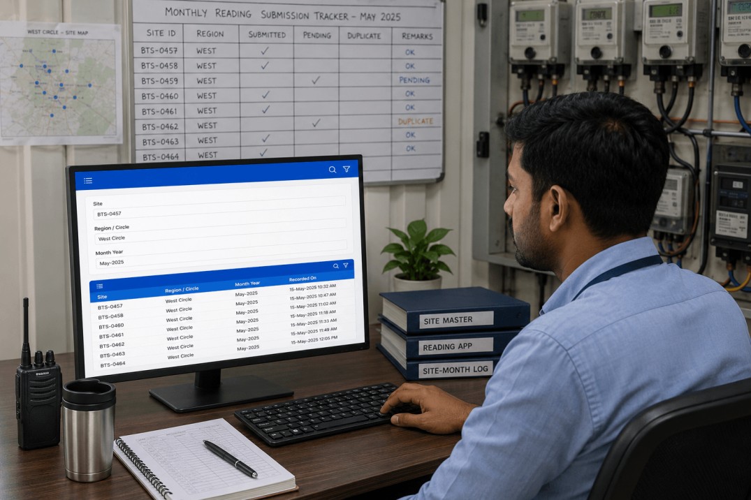 ‍How to Build a Site-Month Reporting Ledger for Energy Compliance in Clappia
