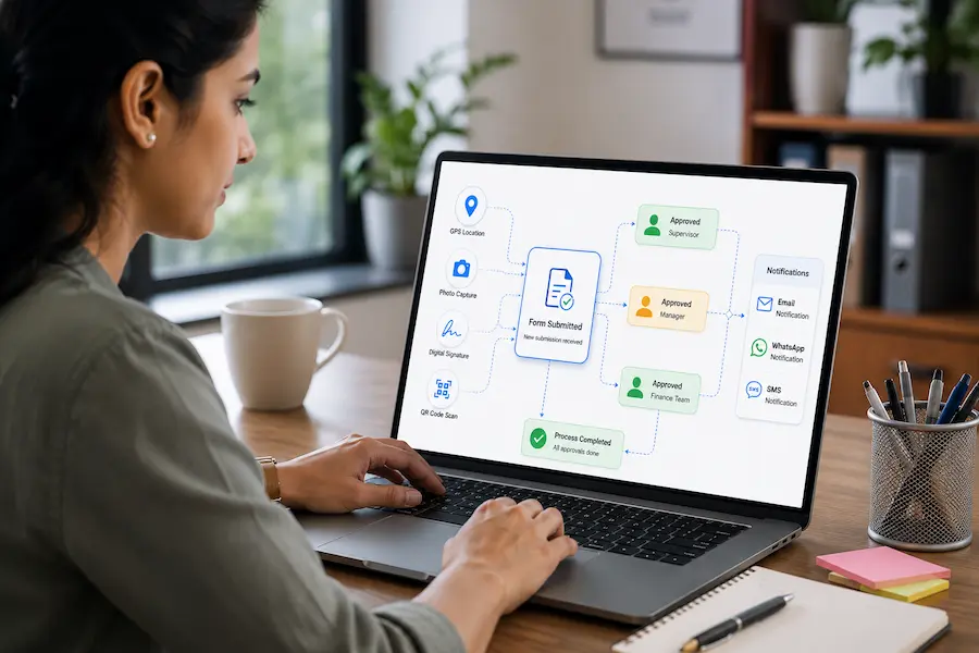 Workflow Automation for Paperless Approvals: Replace Paper Forms & Google Forms