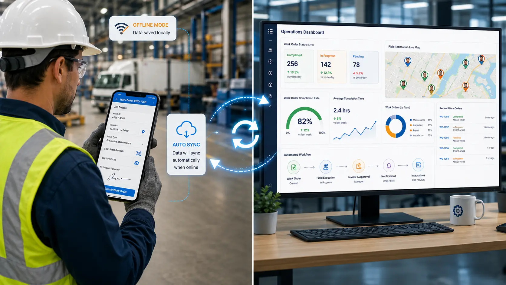 Mobile Workflow Automation for Field Teams