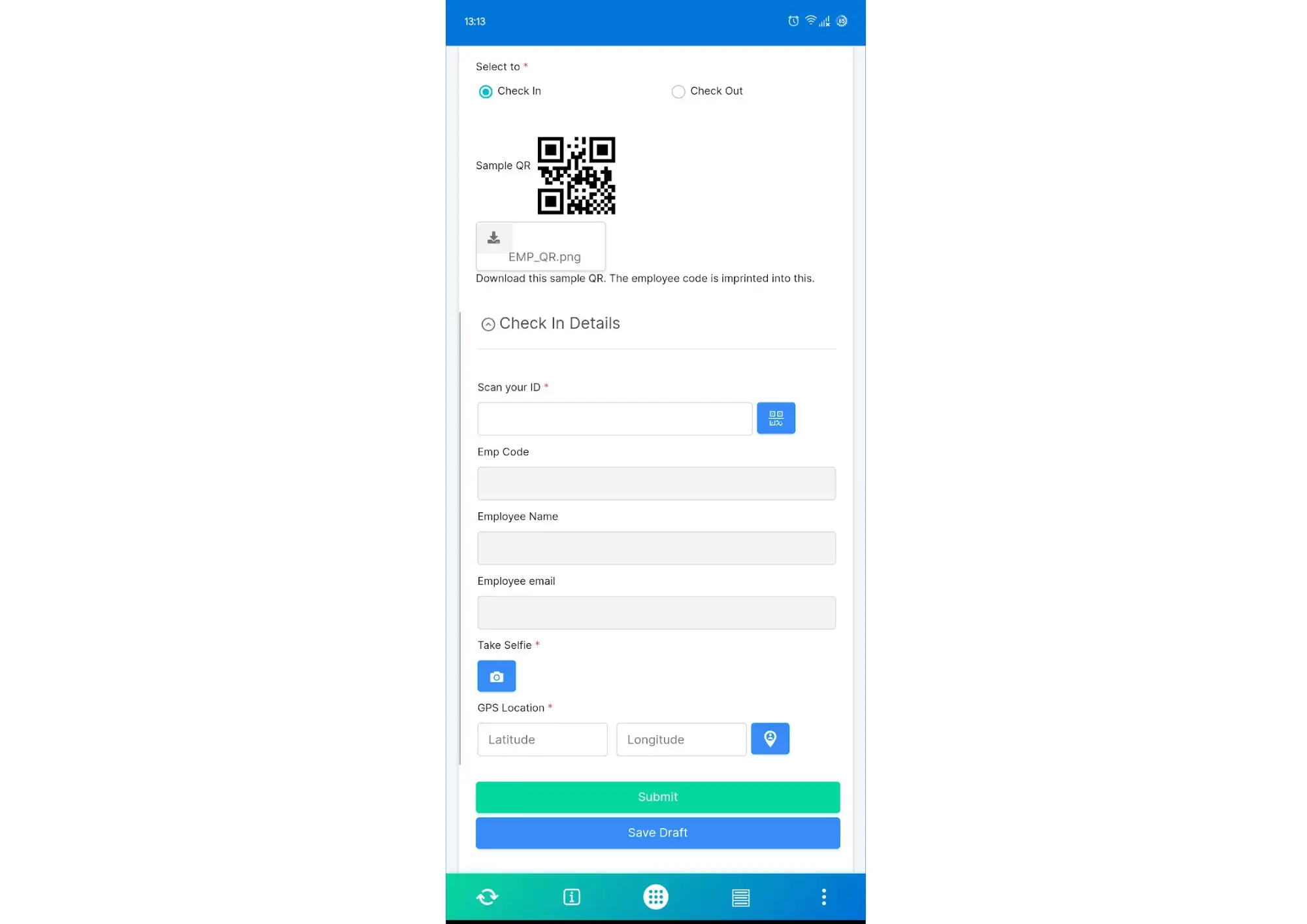  scan your unique QR code to mark your ‘Check-in’
