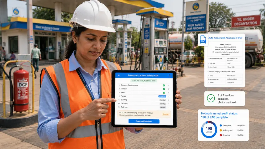 PNGRB Annexure V: The Annual Safety Audit Every Petrol Pump Must Pass