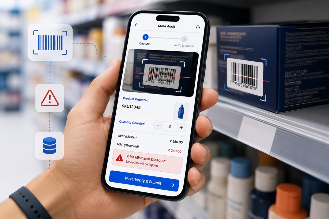 How to Build a Barcode-Based Retail Store Audit App with Exception Logging in Clappia