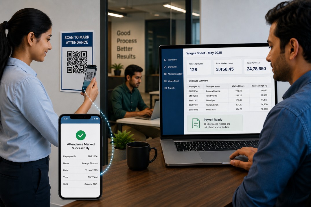 How to Build a QR Code Attendance and Wages Tracker from Scratch in Clappia
