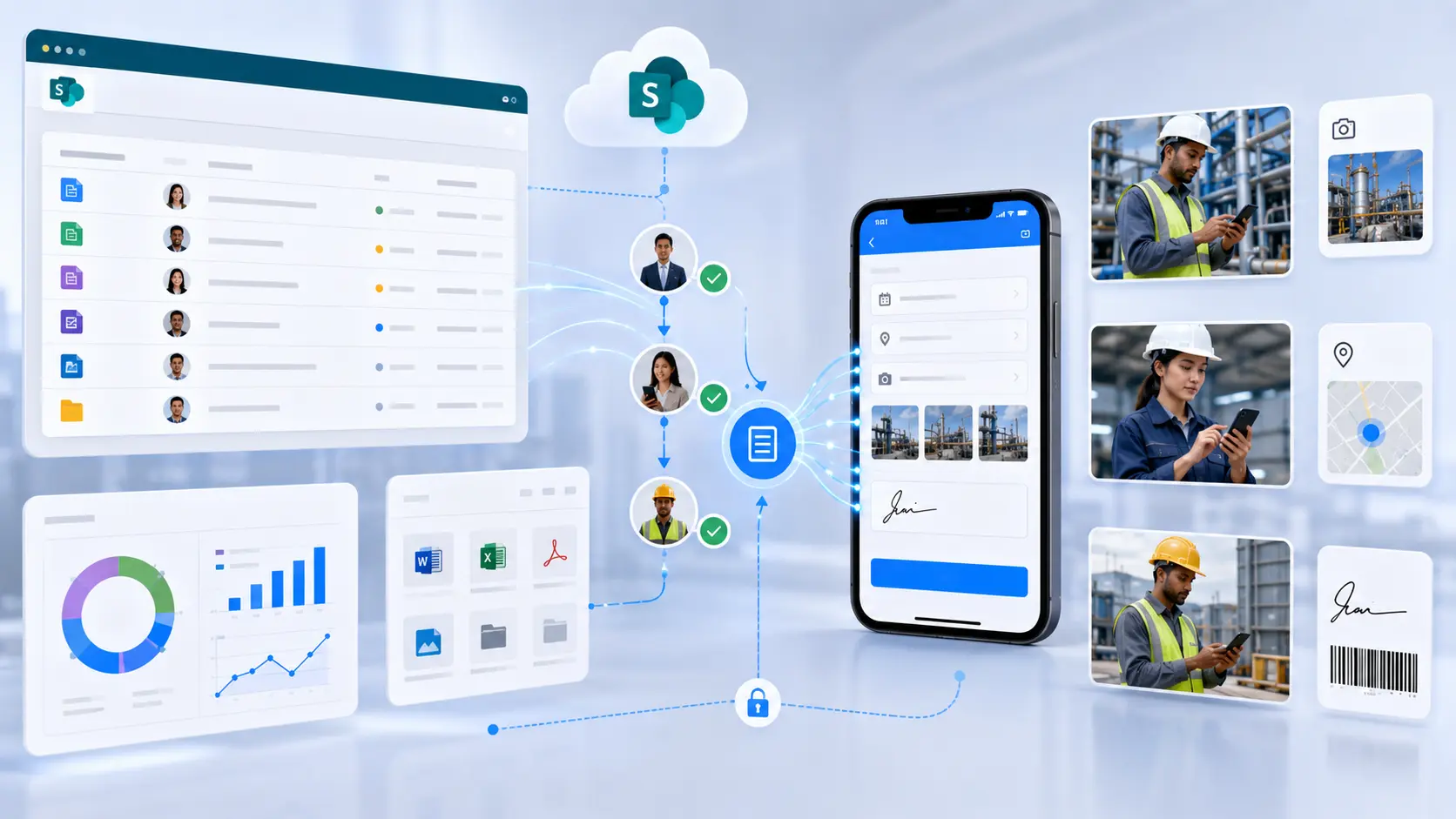 Connect Forms with SharePoint Lists: Automatically Collect and Sync Data