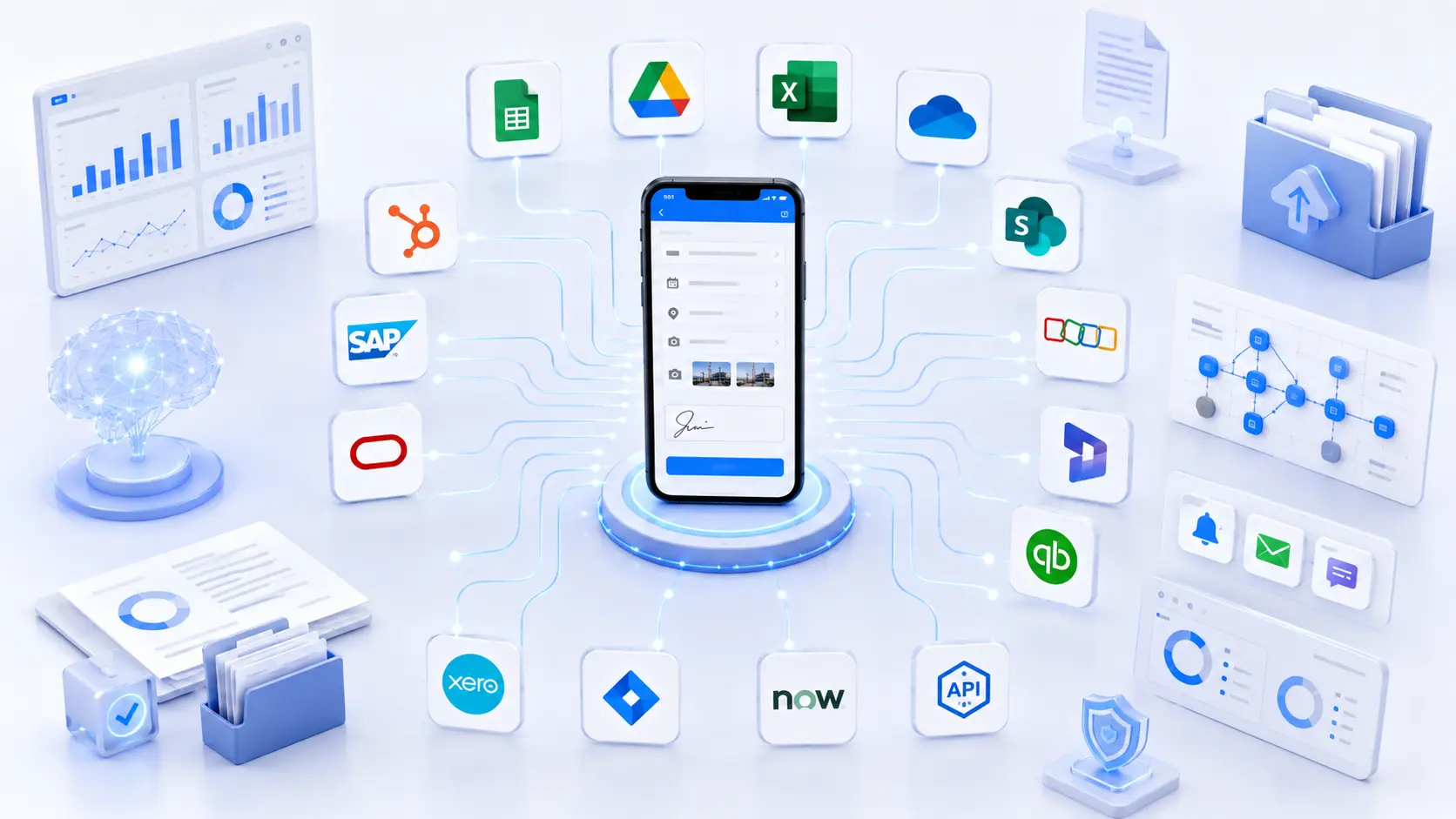 Connect Forms with Any Business Software Using Clappia