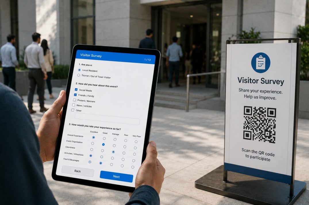 How to Build a Festival Visitor Survey with Local and Tourist Branching in Clappia