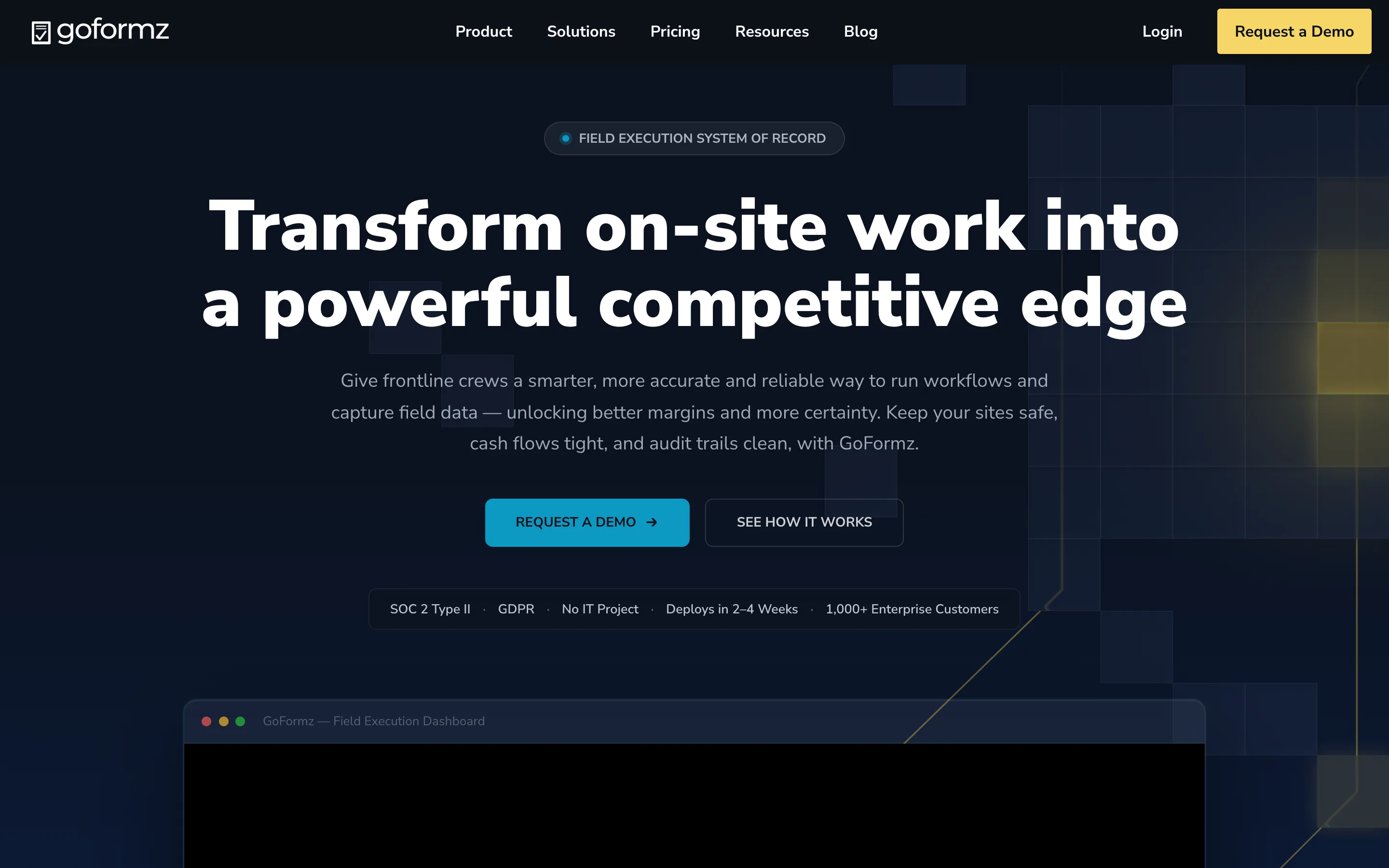 GoFormz product screenshot