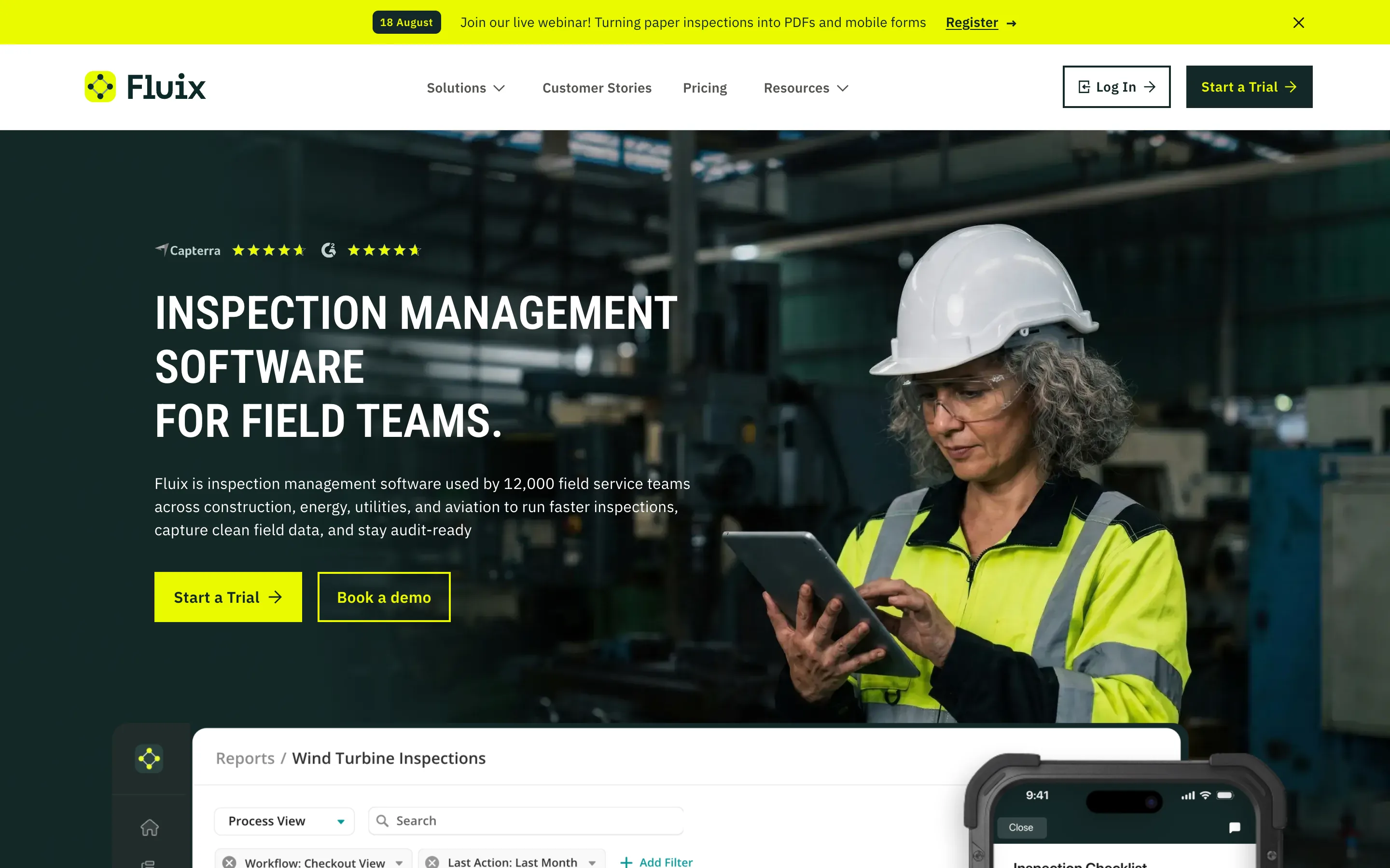Fluix product screenshot